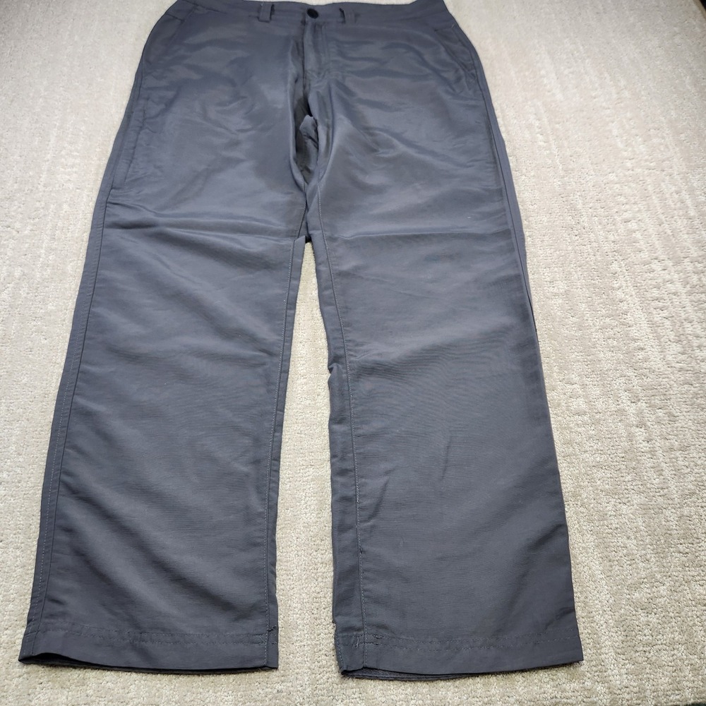 REI Co Op Pants Men 32x30 Gray Sahara Shade Nylon Hiking Gorpcore Outdoor